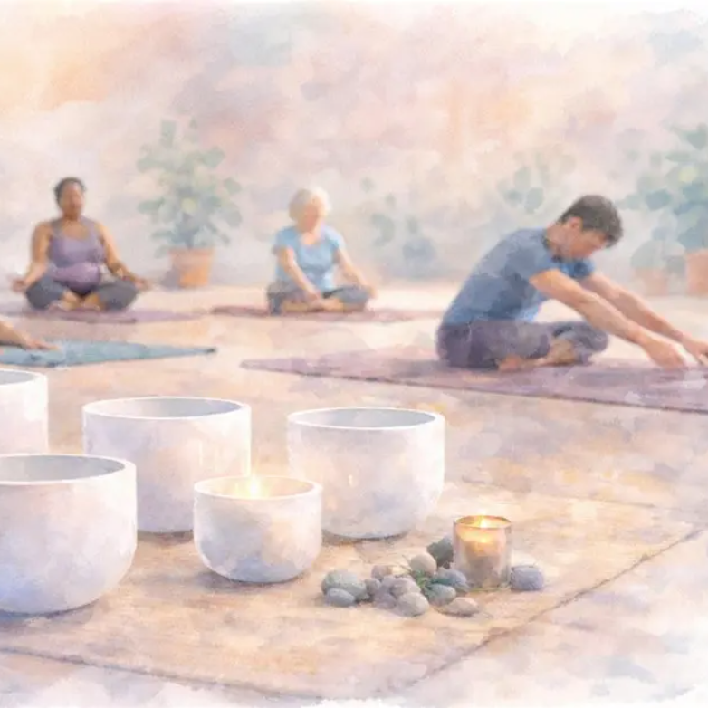 In Resonance: Somatic Yoga with Live Crystal Bowl Sound Bath